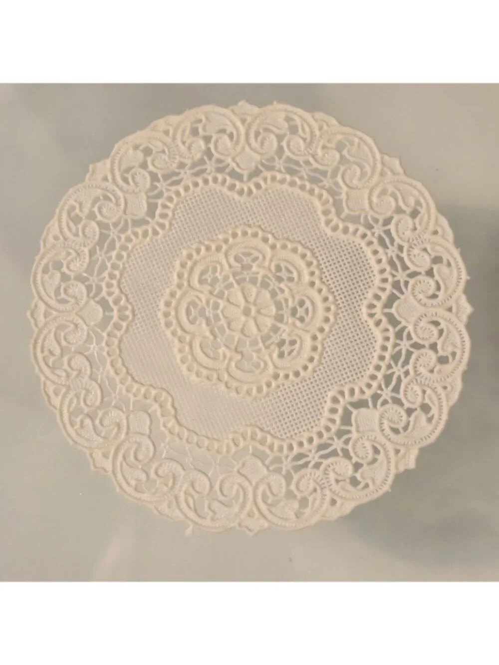 Vintage Vinyl Lace 4 Placemats And 4 Coasters French Farmhouse Aesthetic